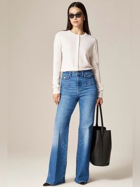 NWT J. Crew Vintage Flare Jeans with Flap Pockets